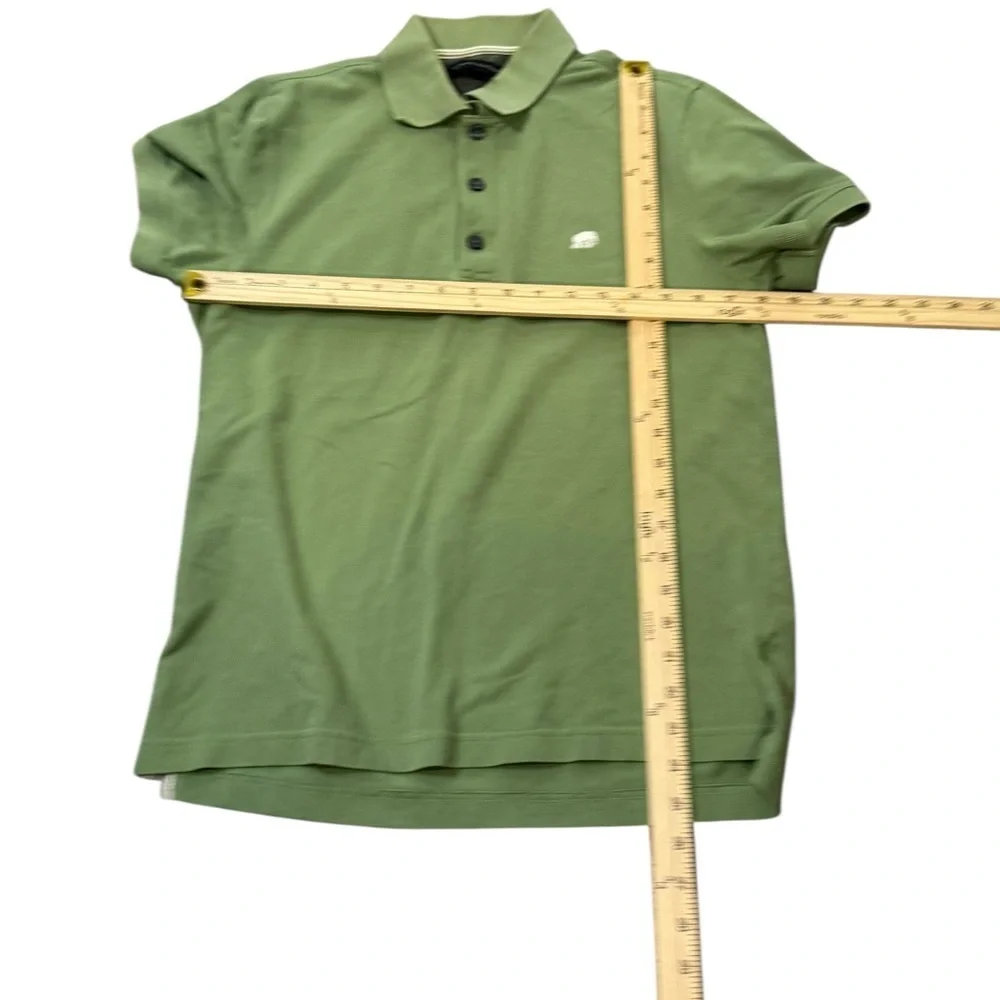 Men's Green Polo Shirt Med